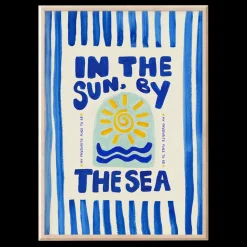 Affiche A3 In the Sun By the Sea Stripes