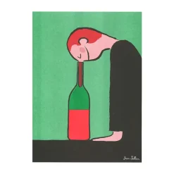 Affiche A3 Jean Jullien - Bouteille