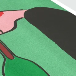 Affiche A3 Jean Jullien - Bouteille