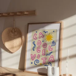 Affiche A3 La Dolce Vita