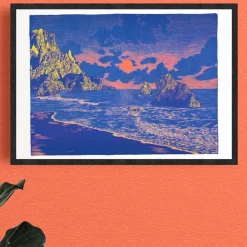 Affiche A3 Manon Diemer - Apocalyptic Sea