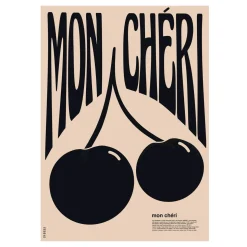 Affiche A3 Mon Cheri Black
