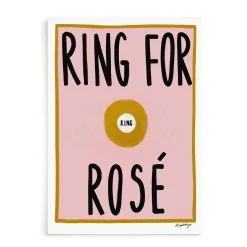 Affiche A3 Ring For Rosé