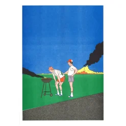 Affiche A3 Simon Bailly - Barbeuc