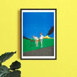 Affiche A3 Simon Bailly - Barbeuc