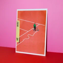 Affiche A3 Simon Bailly - Roland-Garros