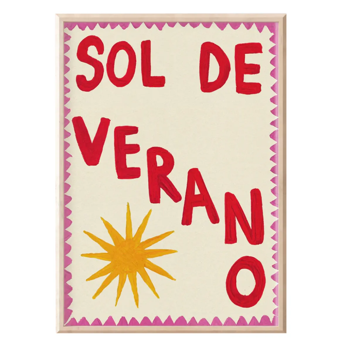 Affiche A3 Sol de Verano