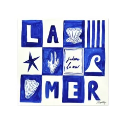 Affiche Carré - La Mer