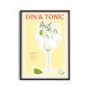 Affiche Cocktail - Elin PK - Gin u0026 Tonic