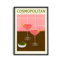 Affiche Cocktail - Elin PK - Cosmopolitan