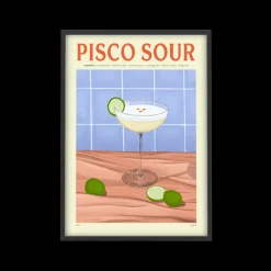 Affiche Cocktail - Elin PK - Pisco Sour