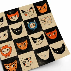 Affiche Enikő Eged - Cat Bingo - 50 x 50 cm