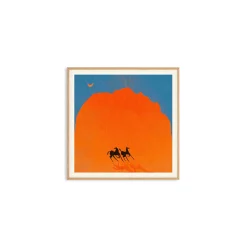 Affiche Enikő Eged - Horses of Wadi Rum - 50 x 50 cm