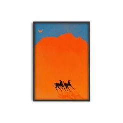 Affiche Enikő Eged - Horses of Wadi Rum