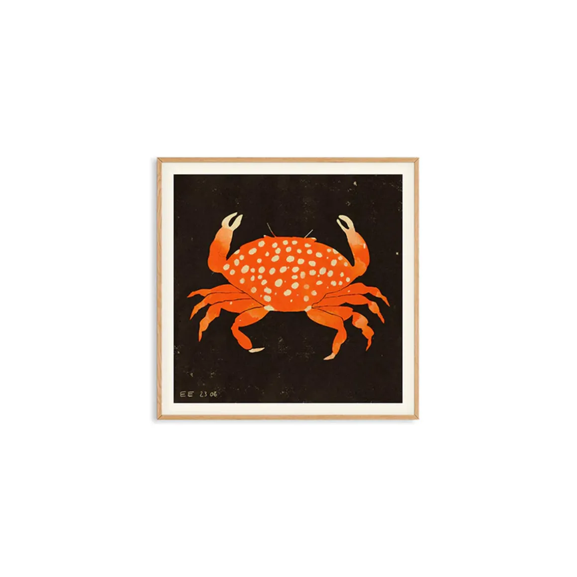 Affiche Enikő Eged - Spotted Crab - 50 x 50 cm