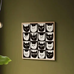 Affiche Enikő Eged Black Cat White