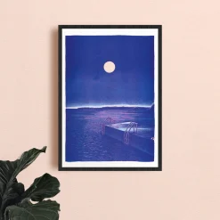 Affiche Le bain de minuit - Manon Diemer