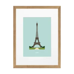 Affiche Le Duo Archi Eiffel Tower France - 30 cm x 40 cm