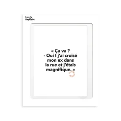 Affiche Loic Prigent 63 Ca va ? Oui ! - 56 x 76 cm
