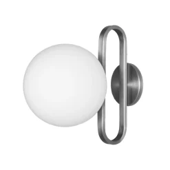 Applique murale Cime Argent Globe 20 cm