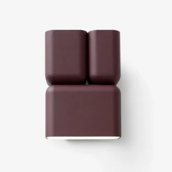 Applique murale Tabata LN10 H 21cm - Bourgogne foncé