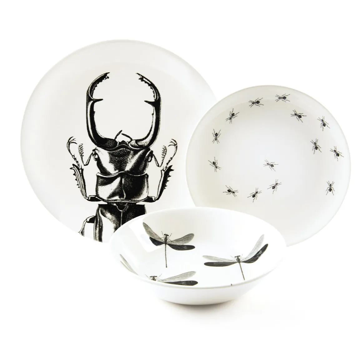 Assiette à dessert - Fourmis