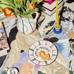 Assiette à dessert L'amour magique - 22 cm