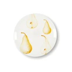 Assiette à dessert Poire en porcelaine - Ø 21 cm