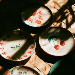 Assiette Cerise en céramique