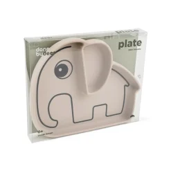 Assiette en silicone - Éléphant