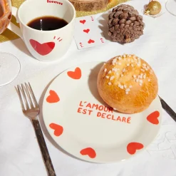 Assiette l'Amour est déclaré