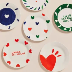 Assiette l'Amour est déclaré