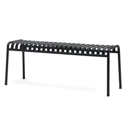 Banc Palissade en acier poudré - Anthracite
