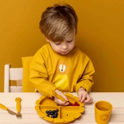 Bavoir à manches imperméables Mr. Lion