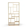 Bibliothèque M en chêne - h 219 cm