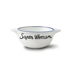 Bol breton en faïence - Super Woman