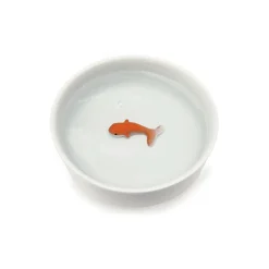 Bol poisson rouge pour chat