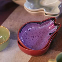 Bol Shell Tapas - L 17 cm x l 11 cm - Dragon Fruit