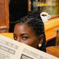 Boucles d'oreilles Coeur en Perle