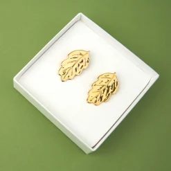 Boucles D'oreilles Feuilles