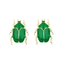 Boucles D'Oreilles Scarabée