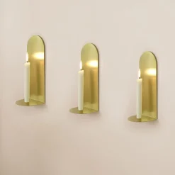 Bougeoir mural Archal Laiton L