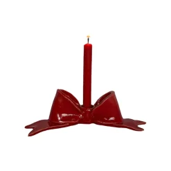 Bougeoir Nœud - Rouge