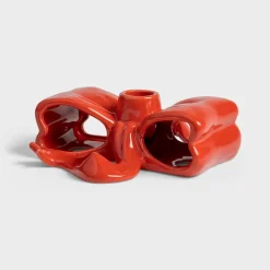 Bougeoir Ruban - Rouge