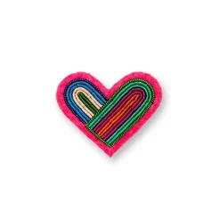 Broche Coeur en cage