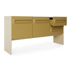Buffet Space Dresser - 160 x 42 x 80 cm - Sage u0026 Cream