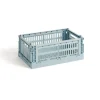 Caisse Crate S - Bleu Dusty