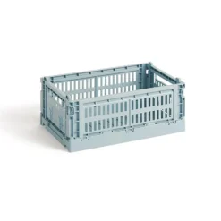 Caisse Crate S - Bleu Dusty