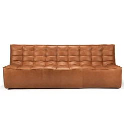 Canapé N701 - 3 Places - Old saddle