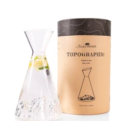Carafe à Eau Topographique Mont Blanc